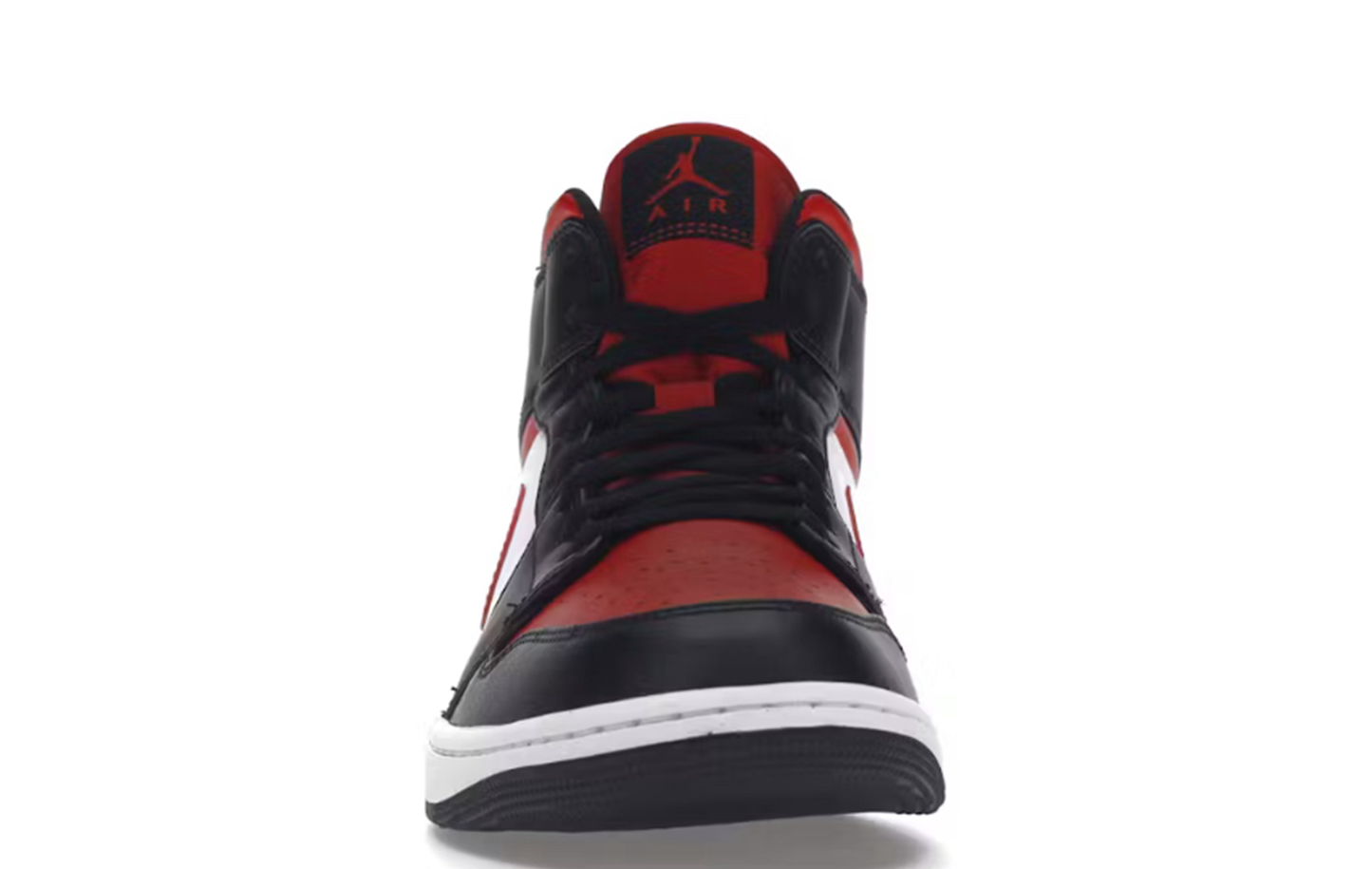 Nike Jordan 1 Mid White Black Red