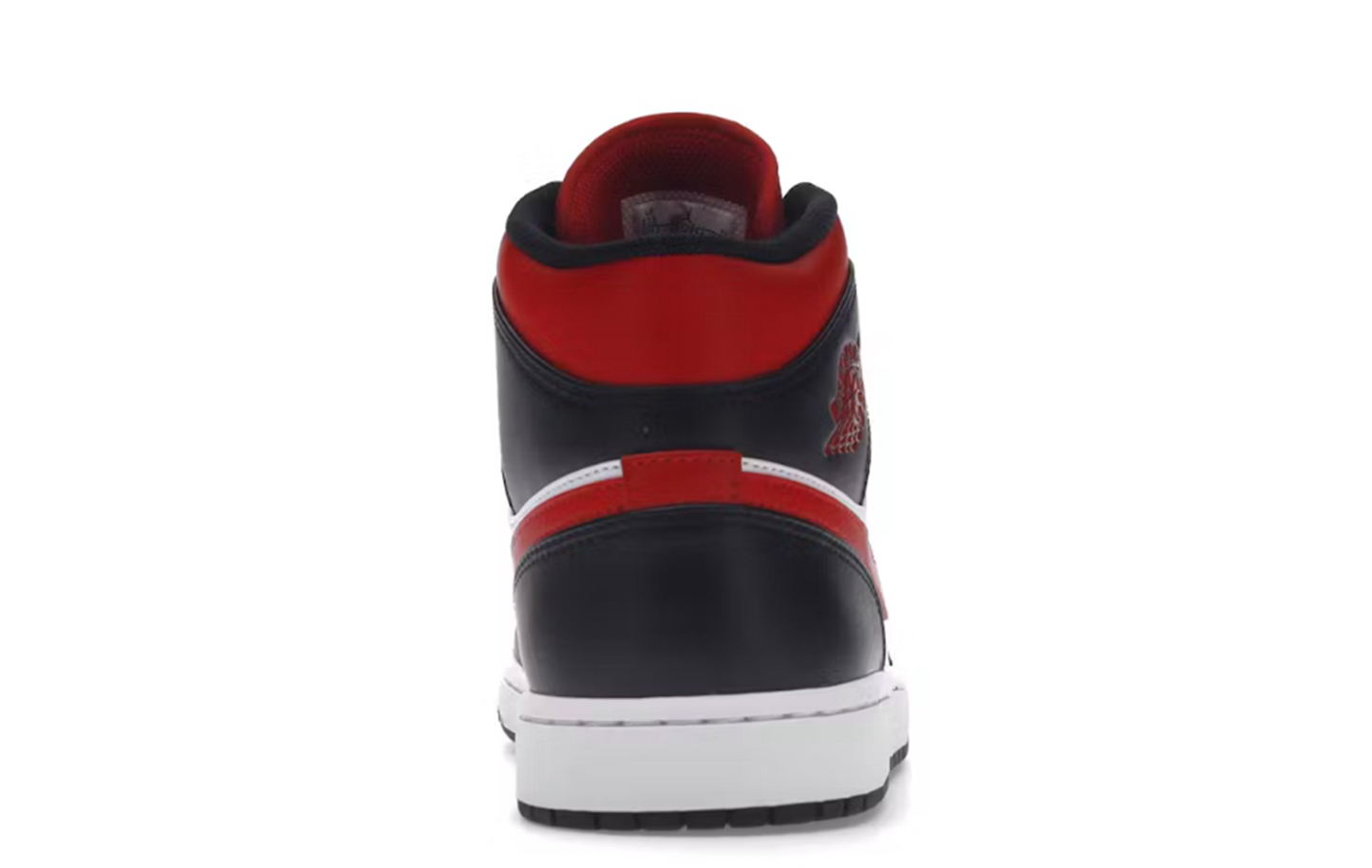 Nike Jordan 1 Mid White Black Red