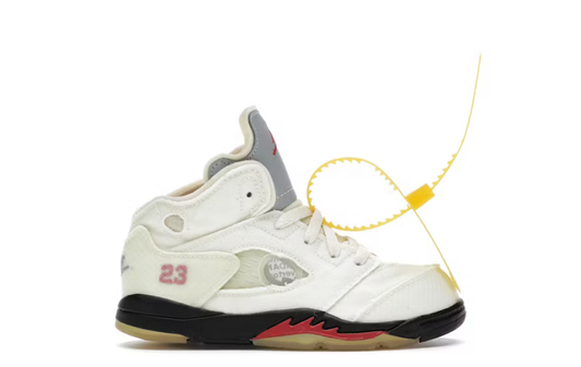 Nike Jordan 5 Off White Sail (TD)