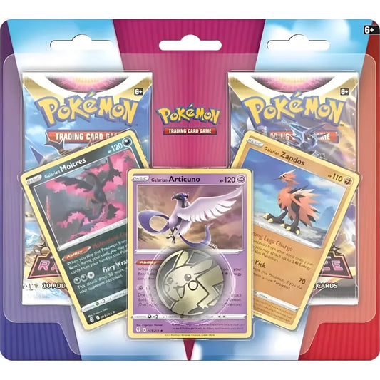 Pokemon Enhanced 2-Pack Blister: Galarian Birds - English