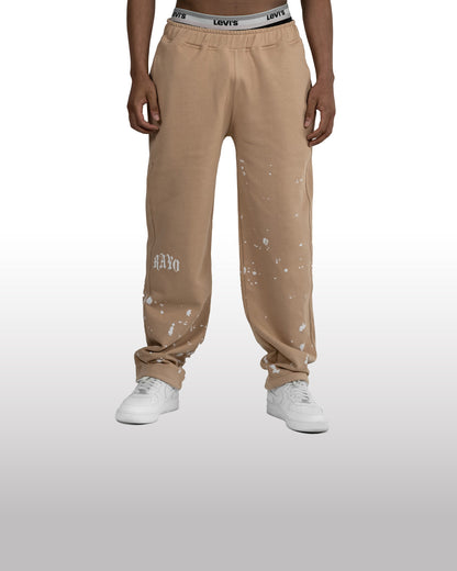 RAYO SPLASHES Sweatpant Honey Beige