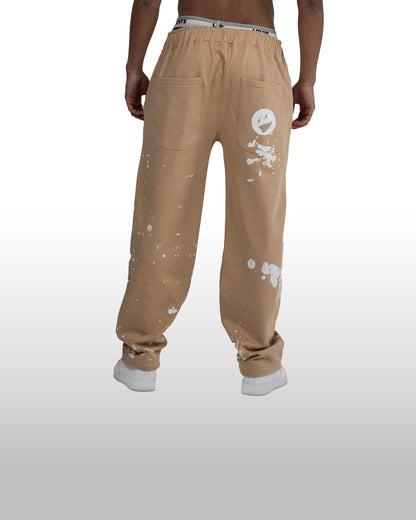 RAYO SPLASHES Sweatpant Honey Beige