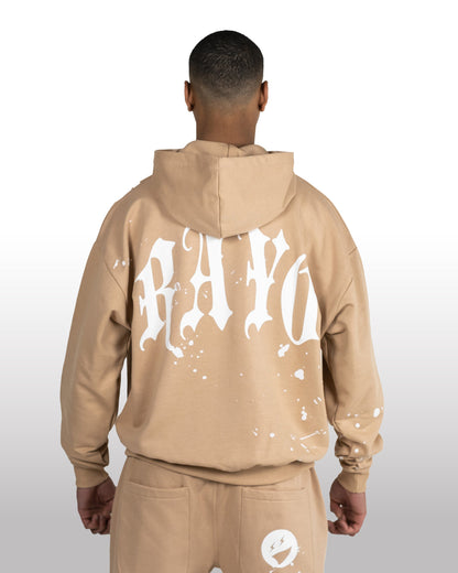 RAYO Splashes Hoodie Honey Beige