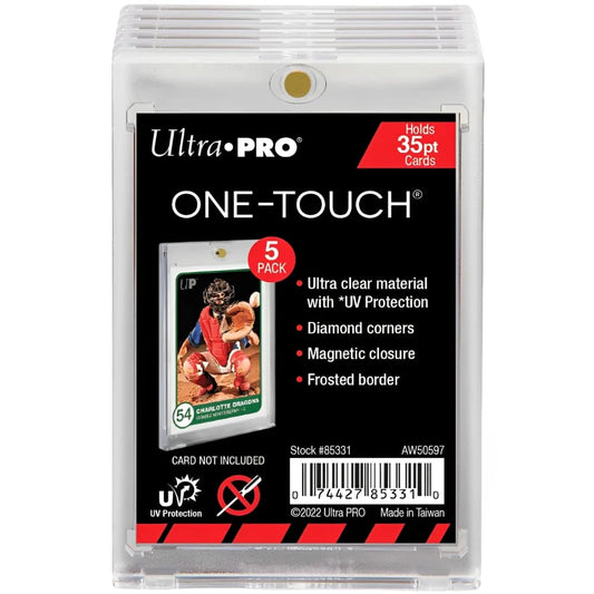 5 x Ultra PRO ONE-TOUCH Magnetic Holder 35pt – Retail-Pack für Standardkarten