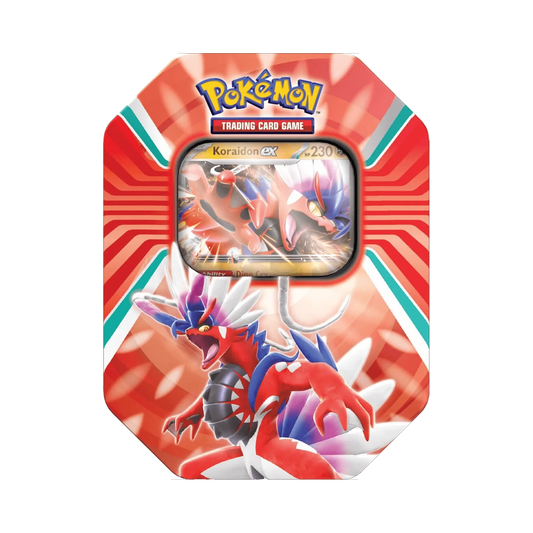 Pokemon Paldea Legends Tins: Koraidon ex Tin-Box (deutsch)