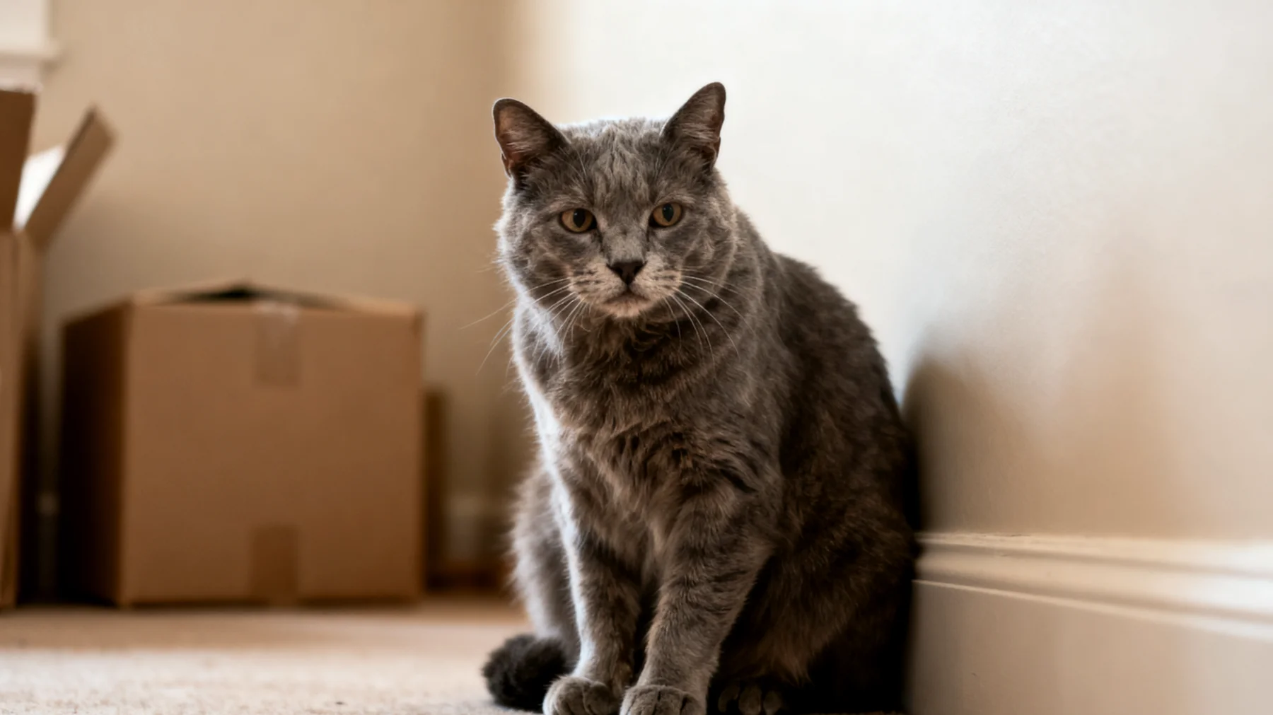 Ältere Katzen haben oft Schwierigkeiten, sich an ein neues Zuhause anzupassen, da sie bereits gefestigte Gewohnheiten haben und Veränderungen stressiger empfinden als jüngere Tiere"